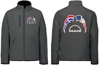 Softshell jacket MAN Emblem with flags Netherlands - France-2