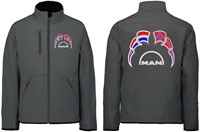Softshell jacket MAN Emblem with flags Netherlands - Norway-2