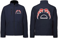 Softshell jas MAN Embleem met wimpels Oostenrijk-3
