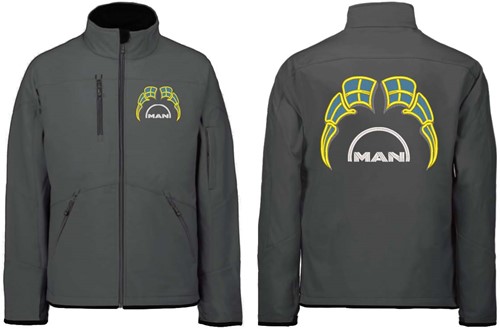 Softshell jacket MAN Emblem with flags Sweden-2