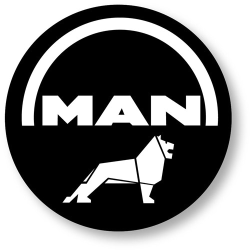 Sticker rond - MAN