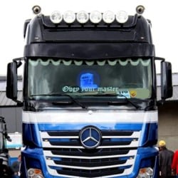 Polyester Zonneklep Mercedes Actros MP4