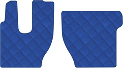 Fußmatten Mercedes ACTROS ab '12 Cab. Stream Space/Classic Space/Compact Space 2300 mm mit Klappsitz