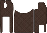 Floor mats Mercedes ACTROS for folding seats from '02 to '11 Cab. LH Megaspace