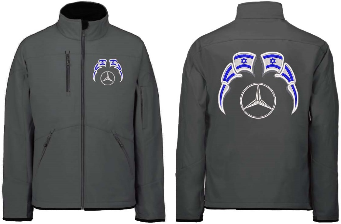 Mercedes soft shell jacket sales