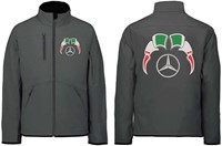 Softshell jas Mercedes Embleem met wimpels Italië-2