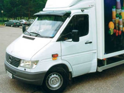 Acryl Zonneklep Mercedes Sprinter tot 2006