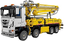 Mould King beton-pompwagen