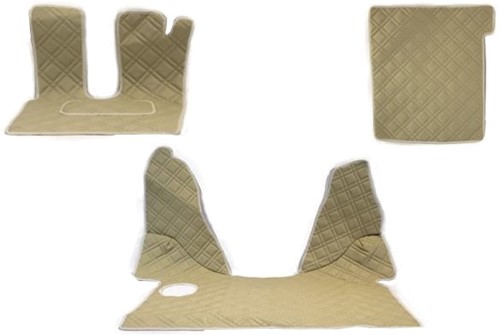 Engine cover and Floor mats DAF 106 from 2017 Beige