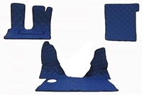 Engine cover and Floor mats DAF 106 2013-2016 Blue