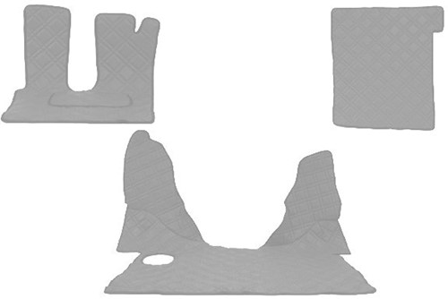 Engine cover and Floor mats DAF 106 from 2017 White