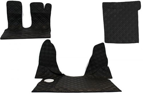 Engine cover and Floor mats DAF 106 from 2017 Black