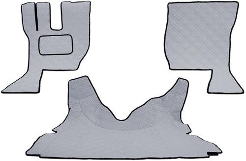 Motortunnel und Fußmatten Volvo FH3 Grau