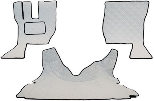 Motortunnel en Vloermatten Volvo FH3 Wit