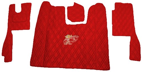 Motortunnel en Vloermatten Scania Next Gen R Rood