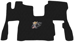 Motortunnel en Vloermatten Scania Next Gen S Zwart