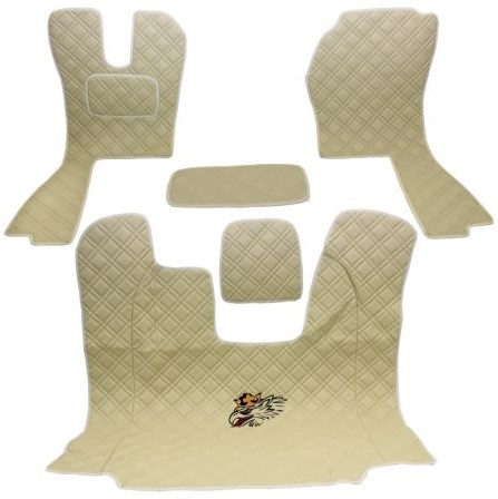 Motortunnel und Fußmatten Scania R2 2009 - 2013 Beige