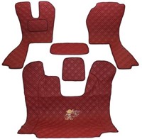 Motortunnel en Vloermatten Scania R1 2004 - 2009 Bordeauxrood