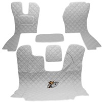 Engine cover and Floor mats Scania Streamline 2013 - 2016 White