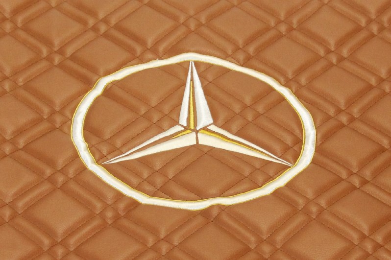Vrachtwagen vloermatten/Automatten geschikt voor Mercedes