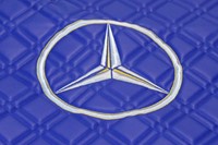 Motortunnel Mercedes MP2 / MP3 Hoge tunnel blauw gestikt-3