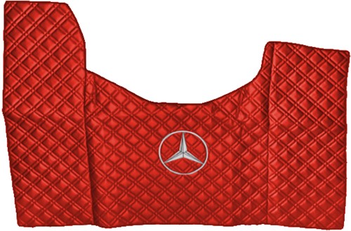 Engine cover Mercedes MP2 / MP3 High tunnel red stitched