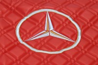 Motortunnel Mercedes MP2 / MP3 Hoge tunnel rood gestikt-3