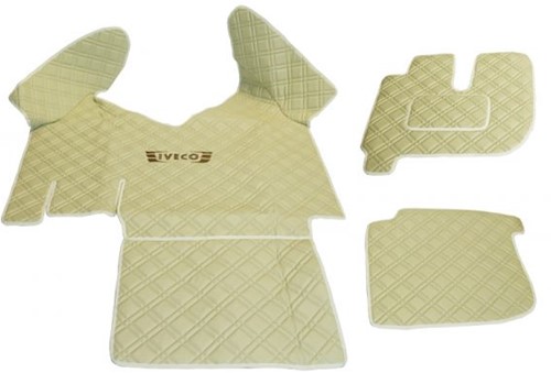 Motortunnel en Vloermatten Iveco Stralis vanaf 2013 Beige