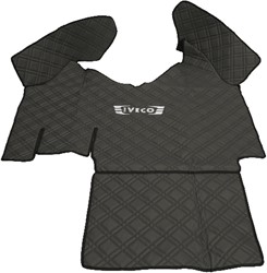 Motortunnel Iveco Stralis / Hi-Way vanaf 2013 zwart gestikt skaileer