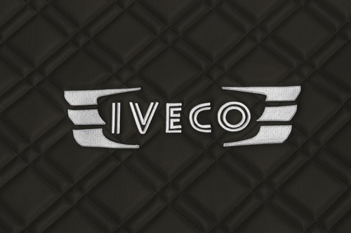 Motortunnel Iveco Stralis / Hi-Way vanaf 2013 zwart gestikt skaileer-3