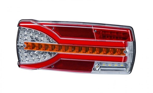 LED multifunctioneel achterlicht alles in 1 links - Rood/Oranje/Wit