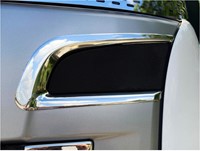 Edelstahl 3D rahmen für obere Lüftungsdüsen Scania R Serie