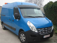 Acryl Zonneklep Renault Master vanaf 2010