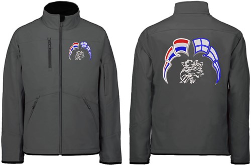 Softshell jacket Scania Svempa with flags Netherlands - Finland-2