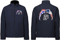 Softshell jacket Scania Svempa with flags Netherlands - France-3