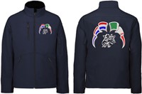 Softshell jas Scania Svempa met wimpels Nederland - Italie-3