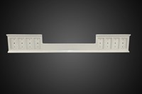 Noorse bumper 8 gaats met uitsparing voor de accubak exclusief lampen