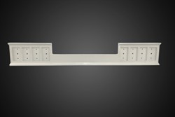 Norwegischer Stoßfänger 8 Löcher mit Aussparung für den Batteriekasten ohne Lampen