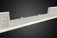 Norwegischer Stoßfänger 8 Löcher mit Aussparung für den Batteriekasten ohne Lampen-2