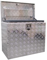 Aluminum checkerplate box - 800x450x650-2