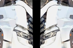 RVS Border Grill-profielen + deur Iveco S-Way