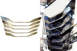 Kühlergrills aus Edelstahl Iveco S-Way