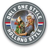 Sticker round - Only One Style Holland Style
