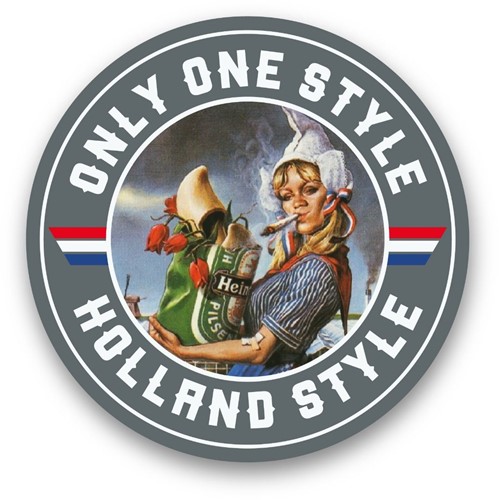 Sticker round - Only One Style Holland Style