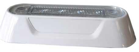 LED Surface Mount 4 LEDS White White Housing