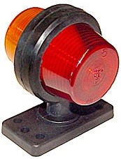 Begrenzungsleuchte 110mm Rot/Orange - Gylle