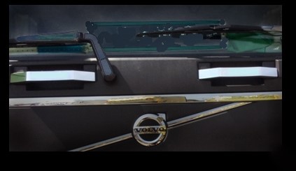 Frontscheibengriffabdeckungen aus Edelstahl FH5