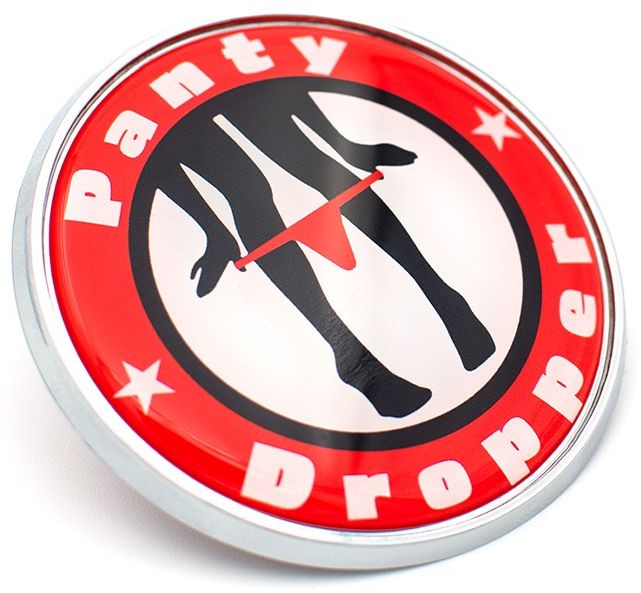Embleem Rond Panty Dropper Truck Accessoires