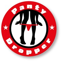 Runder Aufkleber - Panty Dropper