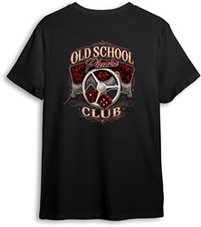 T-shirt Old School Pluche Club red